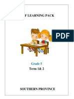 Grade 5 Self Learning Pack