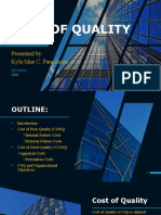 Cost of Quality