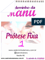 Prótese Fixa 1 - Caderninho Da Manu