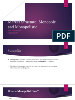 Session 8 - Monopoly - Monopolistic