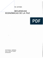 John Maynard Keynes - .Las Consecuencias Económicas de La Paz (1991, Crítica)