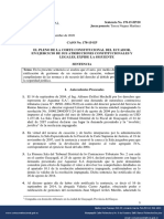 Legitimación Procesal y Ratificacion Por Parte de Las Entidades Públicas