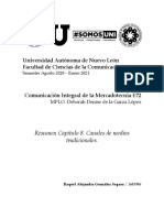 Resumen Del Capítulo 8. - Canales de Medios Tradicionales