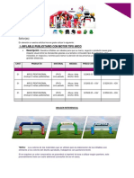 Información Arco Inflable 2022