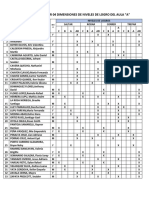 Lista de Cotejo