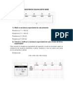 Resistencia Equivalente Serie