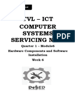 TVL - Ict - Computer Systems Servicing Ncii - Q1 - Module 6 Passed 1