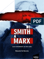 Eduardo Sá Barreto. de Smith A Marx Curso Introdutório em Dez Aulas. Usina Editorial, 2021