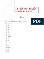 Bài Tập Thì Hiện Tại Tiếp Diễn - Prep.vn Tổng Hợp