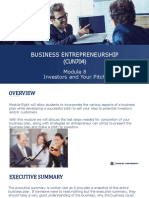 Module 8 - Business Entrepreneurship