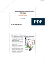 Lecture 03-The Cellular System