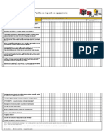 Check List de Cinto de Segurança