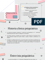 Historia Clínica Psiquiátrica - Grupo4