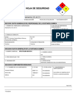 Hoja de Seguridad Groutquim NM 500k