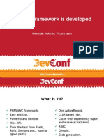 How Yii Framework Is Developed: Alexander Makarov, Yii Core Team