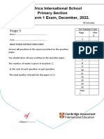 Year 5 End PF Term p2 2022