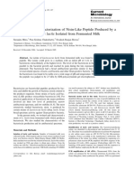 Production and Characterization of Nisin