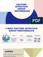 Factors Affecting Group Performance Autosaved