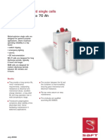 Batteries Ni-CD Saft SCL P - SCM