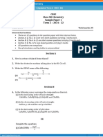 CBSE 12 Chemistry Question Term2