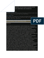 Una Revision Sistemática de Las Bases Neurales de La Psicoterapia para La Ansiedad y Los Trastornos Relacionados