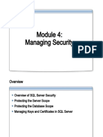 Managing Security