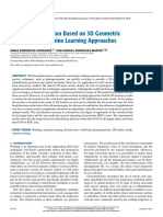 Weld Bead Detection Based On 3D Geometric Features and Machine Learning Approaches