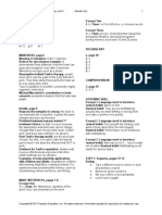 Answer Key For Pearson Northstar Listening and Speaking 5