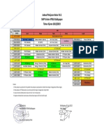 Jadwal Pelajaran Kelas VII.2 SMP Kristen IPEKA Balikpapan Tahun Ajaran 2022/2023