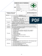 SOP Konseling Gizi Di Puskesmas