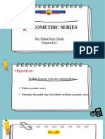 Geometric Series