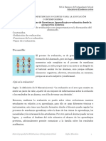 El Proceso de Evaluación y Su Importancia en La Formación Del Alumnado