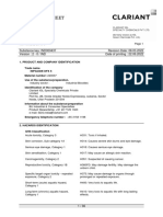 Clariant SDS NIPACIDE DFX 5 India English