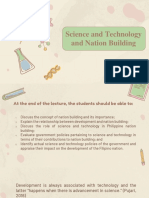 Chapter 5 - Science and Technology and Nation Building