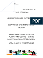 Desarrollo Organizacional en Mexico