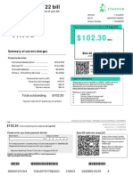 Your August 2022 Bill: $102.30 $84.40 Summary of Current Charges