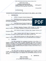 5 Sop # 10 DTD 5 June 2020 Delineation of Investigative Functions of Otig, Oespa, and Otpmg