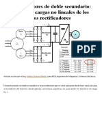 Transformador Doble Secundario