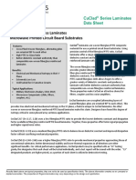 CuClad Laminates Data Sheet