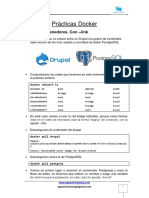 14 - Prácticas-Enlazar Contenedores-Link-Drupal y Postgresql