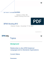 BPMN Fundamentals: Stephen A. White, IBM Notation Working Group Chair