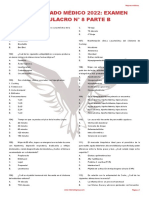 RM 2022 - Examen Simulacro 8 B