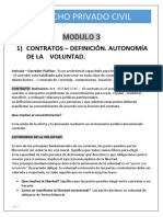 Resumen Derecho Privado Civil Modulo 3 y 4 - Bety 2021