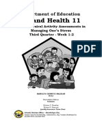 P.E. 2 Slem Third Quarter Module 1 Week 1 2