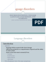 Language Disorders - 5