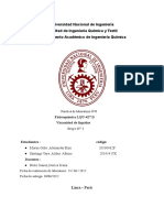 Informe N°6 de Fisicoquímica. (Viscosidad de Liquidos)