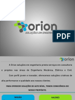 Apresentação Orion