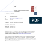 Accepted Manuscript: Journal of Physics and Chemistry of Solids