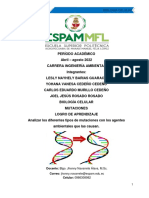 Informe de Mutaciones