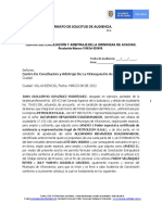 Formato de Solicitud de Audiencia de Conciliacion San Isidro